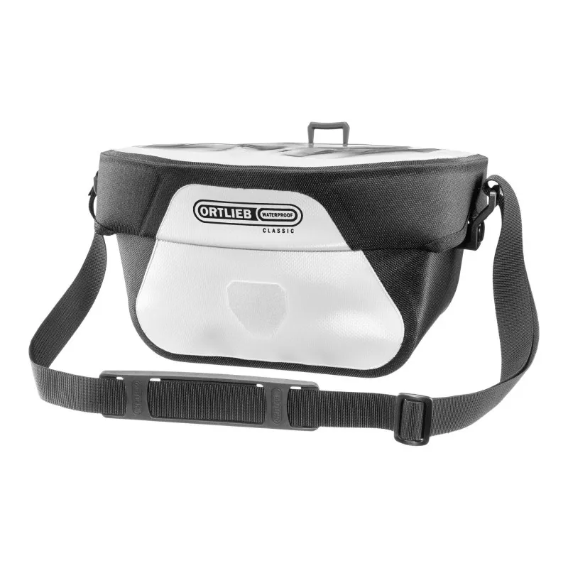 Ortlieb Ultimate Six Classic 5L Handlebar Bag in White